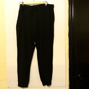 Black joggers